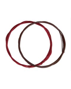 Aquila Red Series guilele/guitalele string set, for 17" scale, E-tuning E-A-D-g-b-e (wound 4th, 5th and 6th)