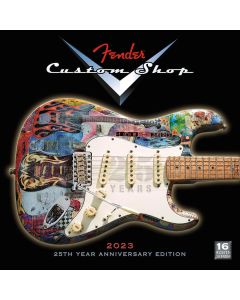 Fender Custom Shop Series 2023 Guitar Calendar, 13 timeless classics