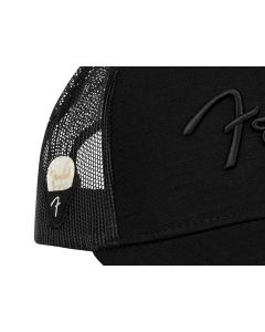 Fender Clothing Headwear snap back pick holder hat, black