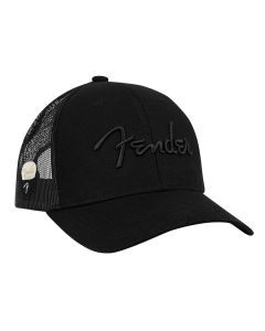 Fender Clothing Headwear snap back pick holder hat, black