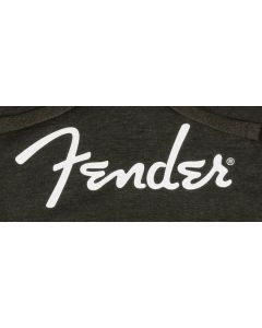 Fender Clothing spaghetti logo hoodie, grey heather, XXL