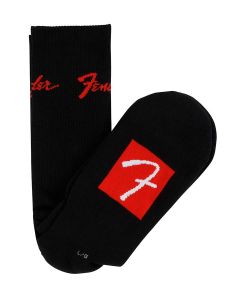 Fender Clothing logo stompsock, black, large