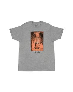 Fender Clothing T-Shirts surf t-shirt, gray heather, M