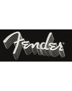 Fender Clothing reflective hoodie, black, XL