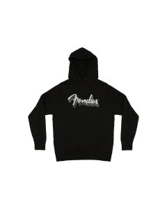 Fender Clothing reflective hoodie, black, XL