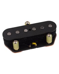 Roswell vintage style single coil TE pickup, Alnico 5 rods, bridge, black