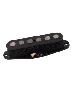 Roswell quarter pound single coil TE pickup, large Alnico 5 rods, neck, black