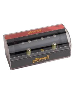 Roswell stacked dual coil TE pickup, Alnico 5 rods, bridge, black