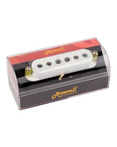 Roswell SC modern single coil ST pickup, Alnico 5 rods, bridge, white