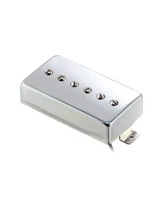 Roswell humbucker sized P90 single coil pickup, Alnico 5 bar, bridge, nickel