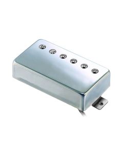 Roswell humbucker pickup, Alnico 5 bars, covered, neck, nickel