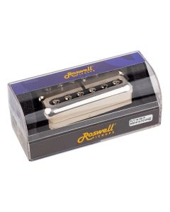 Roswell vintage Filtertron style humbucker pickup, universal mount w/ screws, Alnico 2 bars, neck, nickel