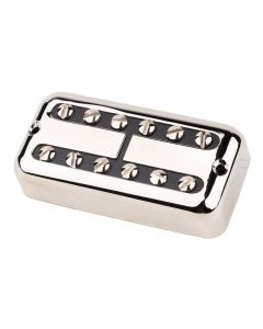 Roswell vintage Filtertron style humbucker pickup, universal mount w/ screws, Alnico 2 bars, neck, nickel