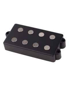 Roswell Musicman bass style pickup, large Alnico 5 rods, black