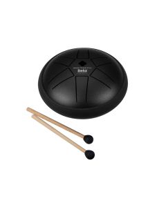 Sela tongue drum 5.5", 6 tongues, C major pentatonic, black