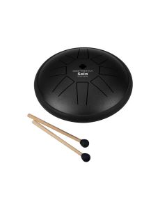 Sela tongue drum 6", 8 tongues, C major, black