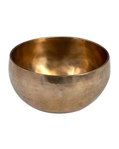 Sela brass singing bowl 15cm, with mallet - felt ring - cotton bag