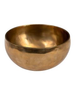 Sela brass singing bowl 17cm, with mallet - felt ring - cotton bag