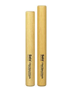 Sela 2-tone claves 25mm, acacia