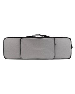 Leonardo Elementary series violin case 4/4, oblong, foam moulded, 2 straps, light grey, black interior