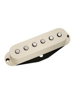 Dimarzio single coil pickup TRUE VELVET ST neck - aged white