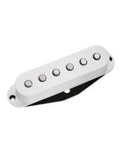 Dimarzio single coil pickup TRUE VELVET ST bridge - white