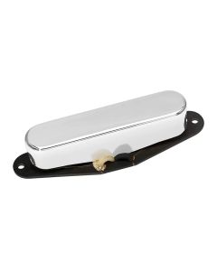 Dimarzio single coil pickup TRUE VELVET TE neck - chrome cover