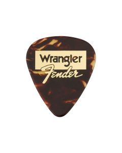 Fender Wrangler picks, 351 shape, tortoiseshell, 8-pack