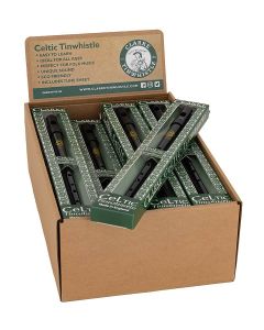 Clarke Celtic D tinwhistle - 20 pcs with display