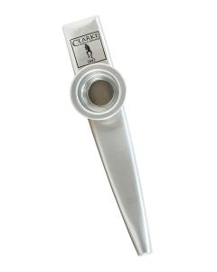 Clarke silver coated metal kazoo - 1 pc