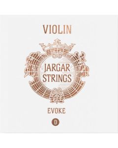 Jargar Evoke violin string D-3, medium, synthetic, silver