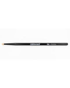 Wincent pair of hickory drumsticks 5A BLACK, 406 x 14.3mm