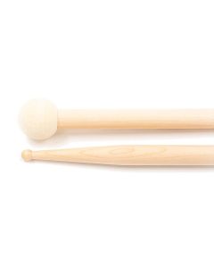 Wincent maple drumstick/mallet SD6 with 32mm hard felt ball and SD2 handle