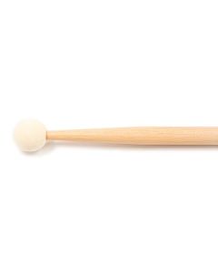 Wincent hickory cymbal mallet SWOOSH HARD with 25mm hard felt ball and 5A handle