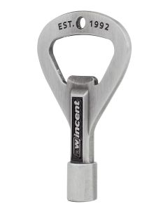 Wincent drum key  bottle opener ROCK KEY PRIME brushed metal design