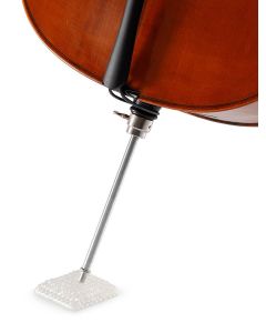 D'Addario endpin holder for cello/bass, clear