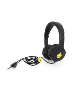 SOHO Sound Company educational headphones, with dual connectors (3.5 and 6.35mm) and audio link (second audio output)