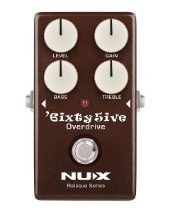 NUX Reissue Series 6IXTY 5IVE OVERDRIVE, analoog effectpedaal, true bypass