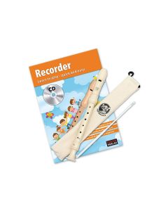 Cascha soprano recorder with Baroque fingering, incl. English Method