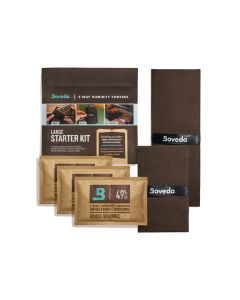 Boveda starter kit 3x 70gr 49%, with 1 double and 1 single holder