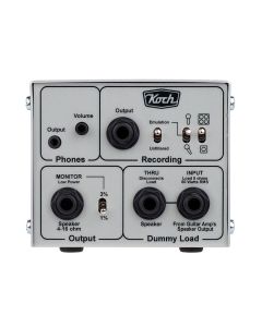 Koch 60W power attenuator "Dummybox Home", with cab and mic simulation