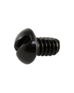 Allparts slothead switch mounting screw, #6-32 x 1/4", black, 8pcs.