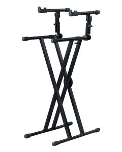 Boston keyboard stand, with second layer extension arms