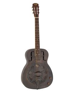 Royall Single Cone 14 fret resonator WEST END SC, bell brass body relic finish, with softcase