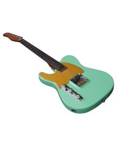 Sire Guitars T Series Larry Carlton lefty electric guitar T-style mild green