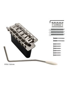 Wilkinson tremolo, pitch 10,8mm, with screws, zinc block, nickel1