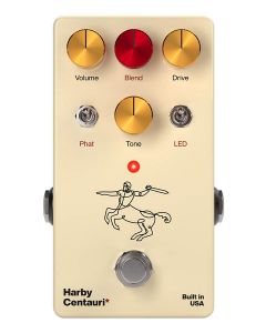 Harby Pedals USA overdrive-boost-buffer guitar effect pedal CENTAURI MODIFIED