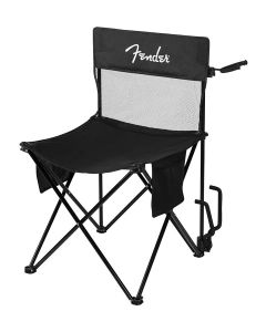 Fender festival folding chair with integrated guitar stand