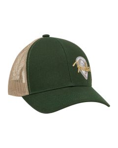 Fender Clothing Headwear globe pick patch hat, green khaki