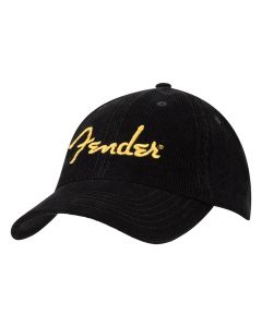 Fender Clothing Headwear corduroy hat, black